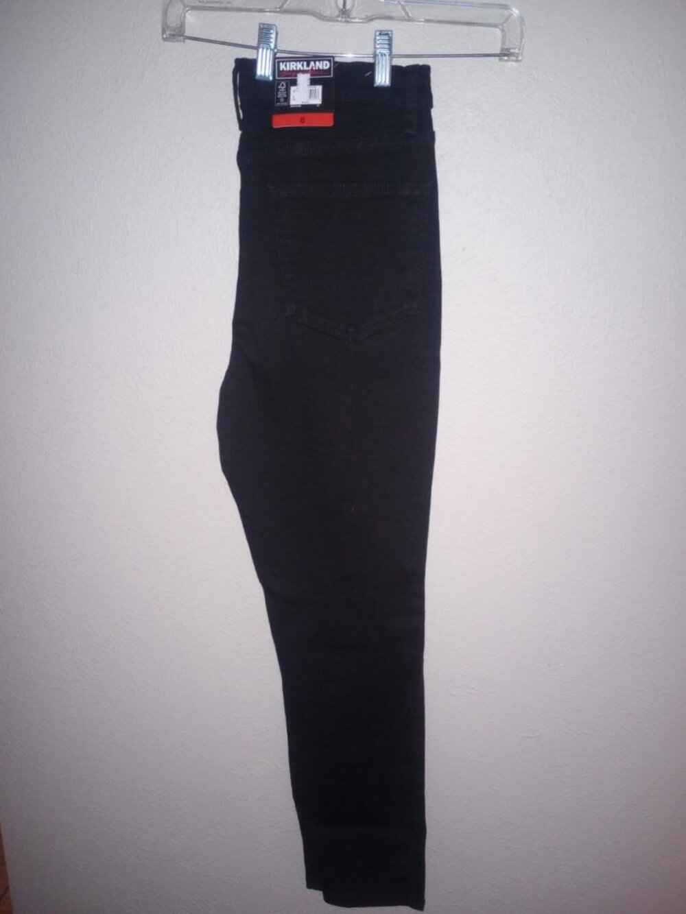 Kirkland Women's Size 8 Black High Rise Skinny Fit Jeans NWT - Picture 2 of 4